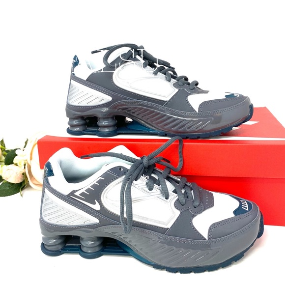 Nike Shoes - Nike Shox Enigma Leather Mesh Dark Grey W AUTHENTI